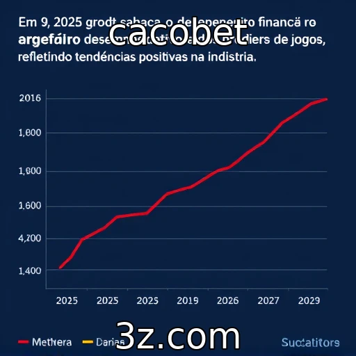 Desempenho financeiro de provedores de jogos aumenta em 2025